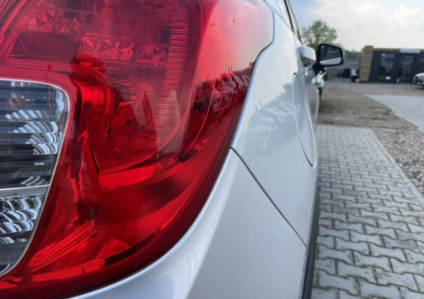 Opel Mokka cena 46900 przebieg: 217123, rok produkcji 2015 z Sokołów Małopolski małe 596